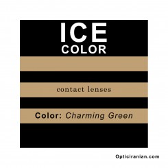 لنز رنگی آیس کالر چارمینگ گرین